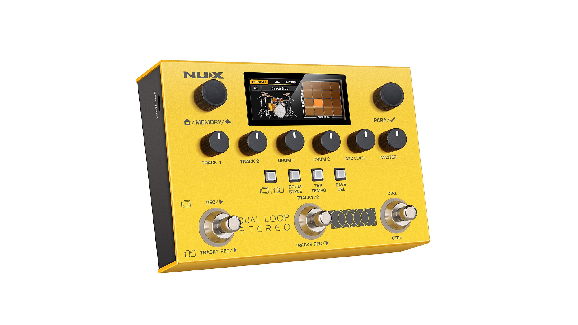 Картинка Педаль эффектов Nux NML-3DLS Dual Loop Stereo - лучшая цена, доставка по России. Фото N2