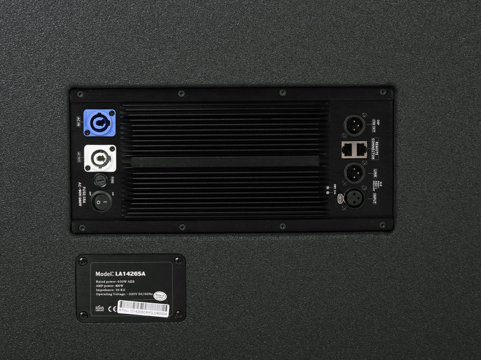 Картинка Активный сабвуфер DSPPA LA1426SA - лучшая цена, доставка по России. Фото N7