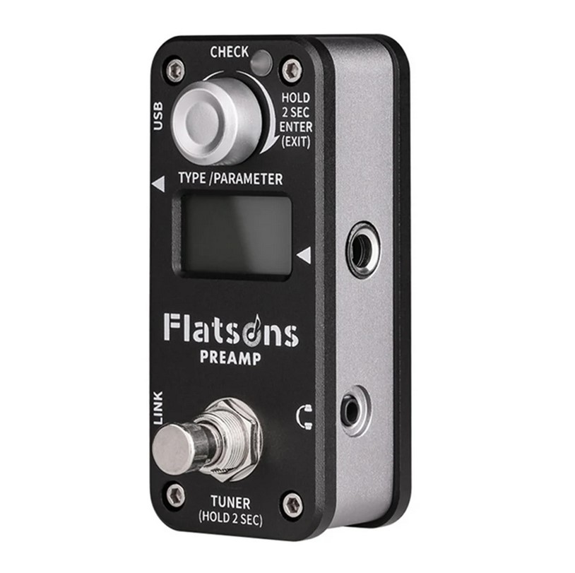 Картинка Педаль эффектов Flatsons FPR1 Preamp black - лучшая цена, доставка по России. Фото N4