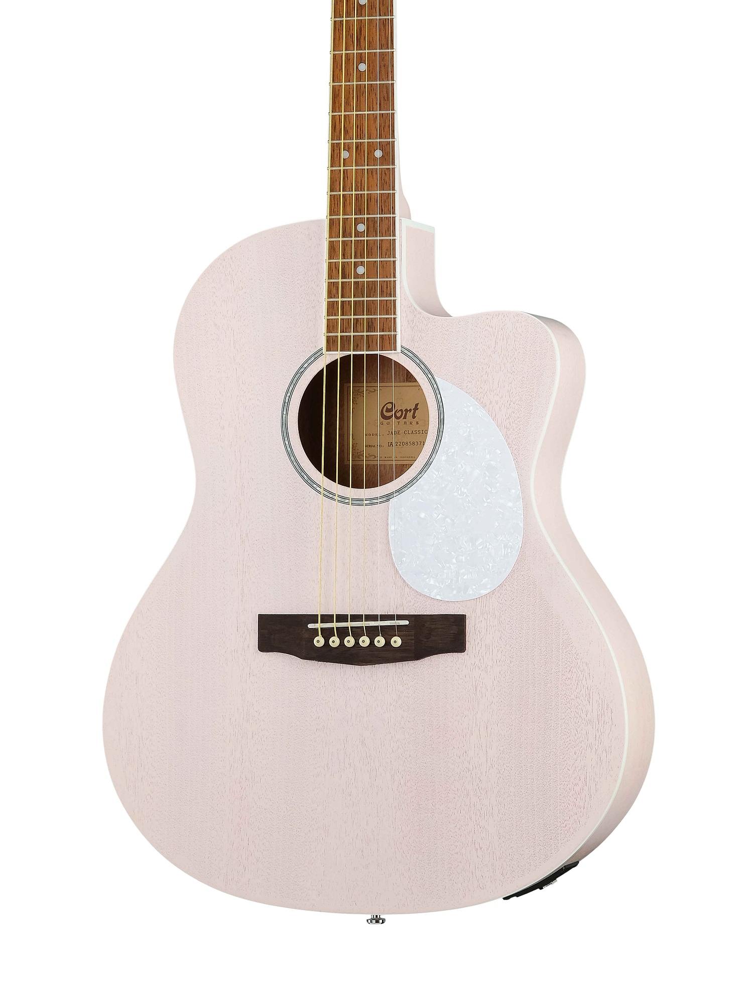 Картинка Электроакустическая гитара Cort Jade-Classic-PPOP Jade Series - лучшая цена, доставка по России. Фото N3