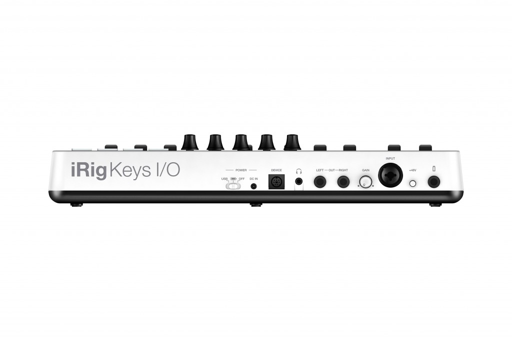 Картинка Midi-контроллер IK Multimedia iRig-Keys-I/O-25 - лучшая цена, доставка по России. Фото N2