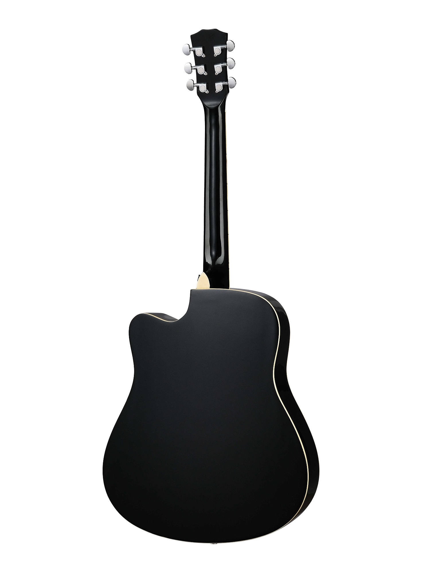 Картинка Акустическая гитара Mirra MAG-41C-BLK - лучшая цена, доставка по России. Фото N4