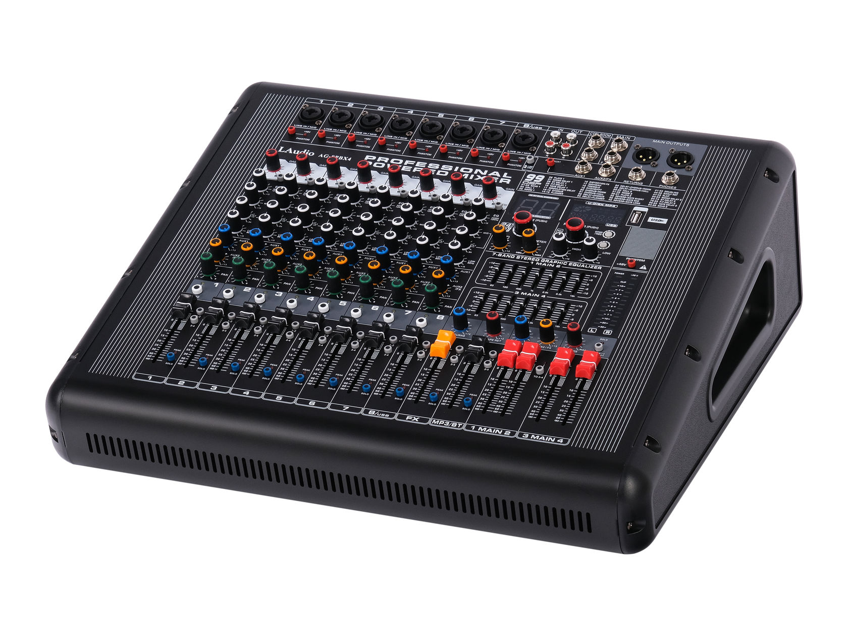 Картинка Микшерный пульт LАudio AG-8PBX4 - лучшая цена, доставка по России. Фото N2