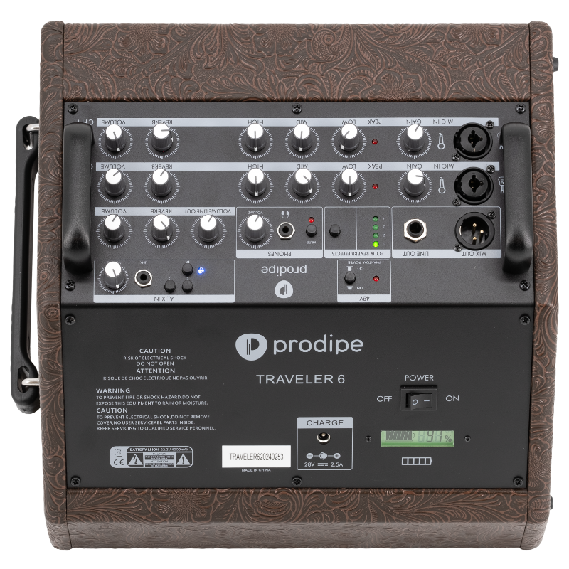 Картинка Гитарный комбоусилитель Prodipe PROTRAVELER6 - лучшая цена, доставка по России. Фото N2