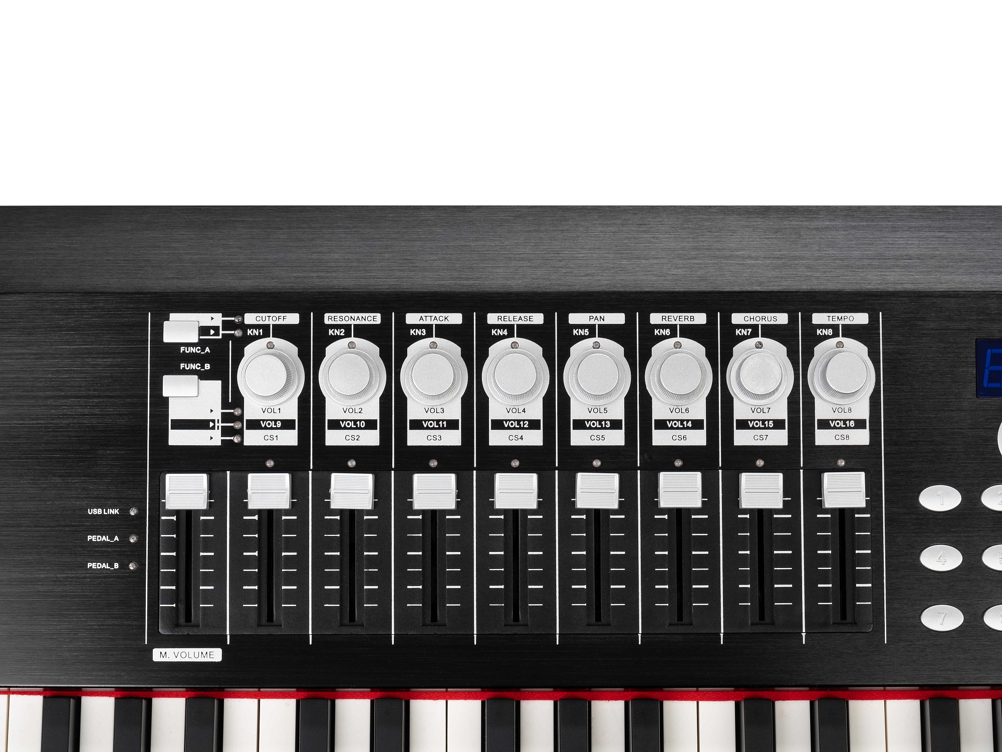 Картинка MIDI-контроллер LAudio KX76HC - лучшая цена, доставка по России. Фото N5