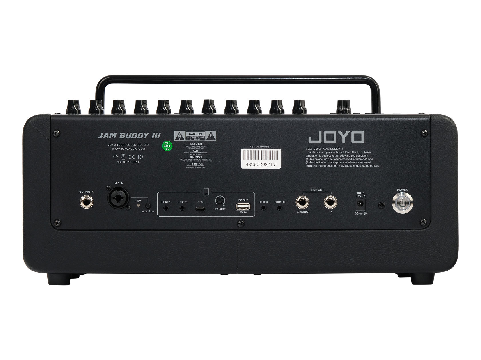 Картинка Портативный комбоусилитель Joyo JAM BUDDY-III - лучшая цена, доставка по России. Фото N4