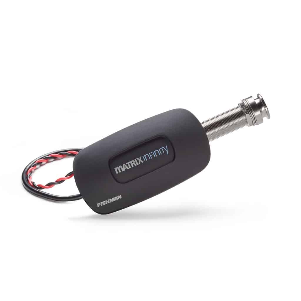 Картинка Гитарный звукосниматель Fishman PRO-MAN-MBV Matrix Infinity Mic Blend - лучшая цена, доставка по России. Фото N2