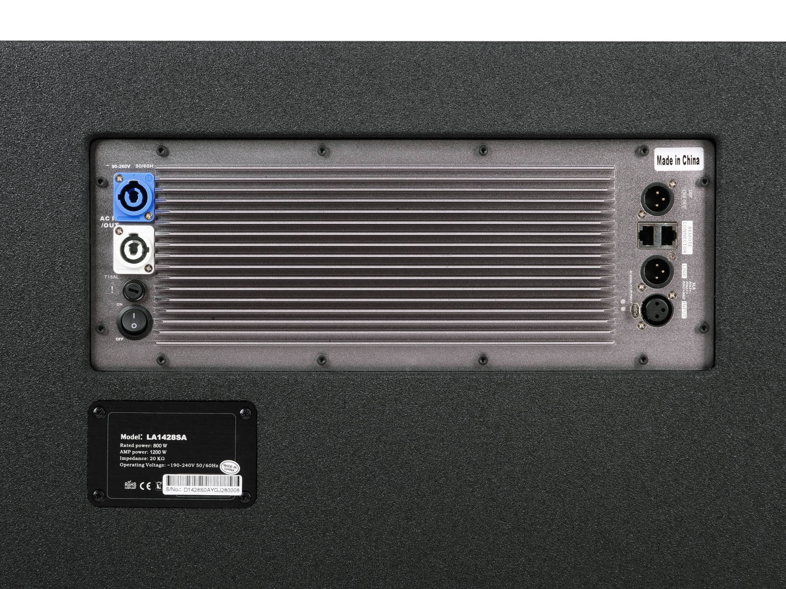 Картинка Активный сабвуфер DSPPA LA1428SA - лучшая цена, доставка по России. Фото N5