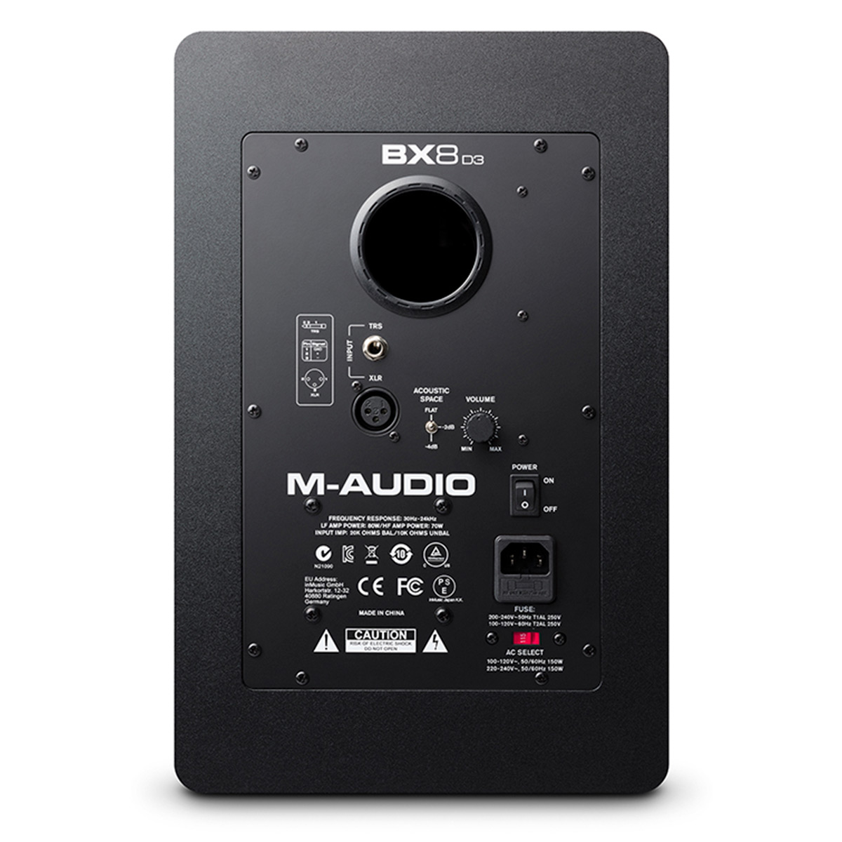 Картинка Студийный монитор M-Audio BX8 D3 - лучшая цена, доставка по России. Фото N3