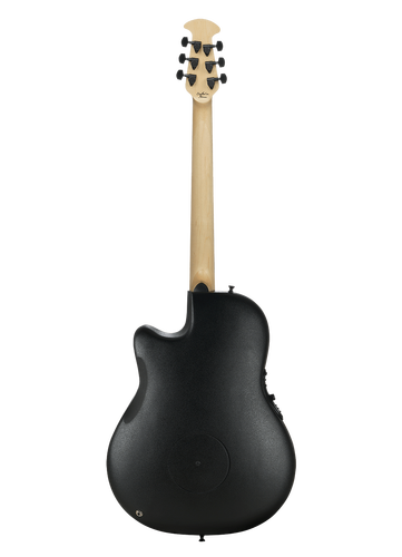 Картинка Электроакустическая гитара Ovation DS778TX-5 Elite T Mid Cutaway D-Scale Black Textured - лучшая цена, доставка по России. Фото N2
