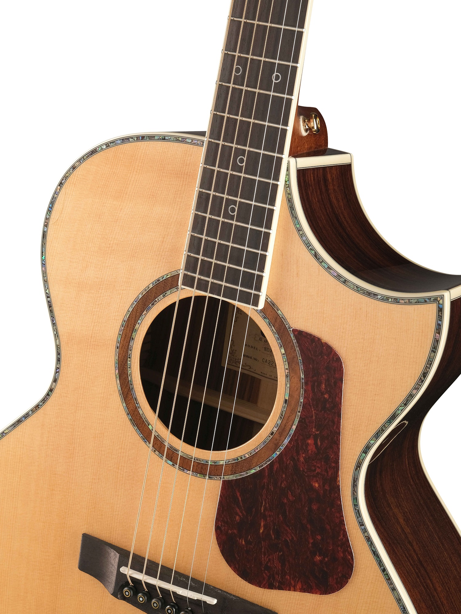 Картинка Электроакустическая гитара Cort NDX-50-NAT - лучшая цена, доставка по России. Фото N9