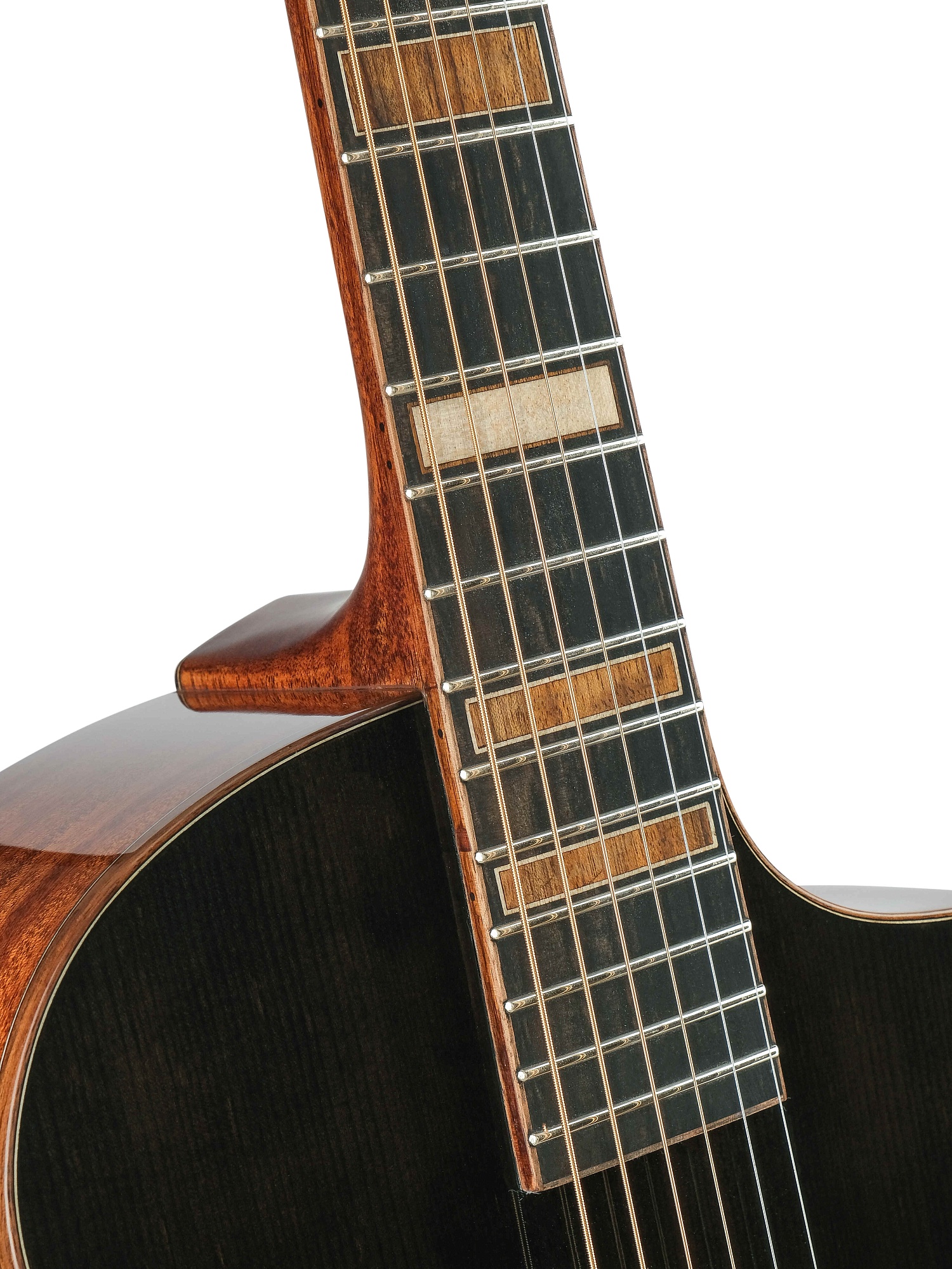 Картинка Электроакустическая гитара Cort Modern-Black-WCASE-TBK Masterpiece Series - лучшая цена, доставка по России. Фото N7