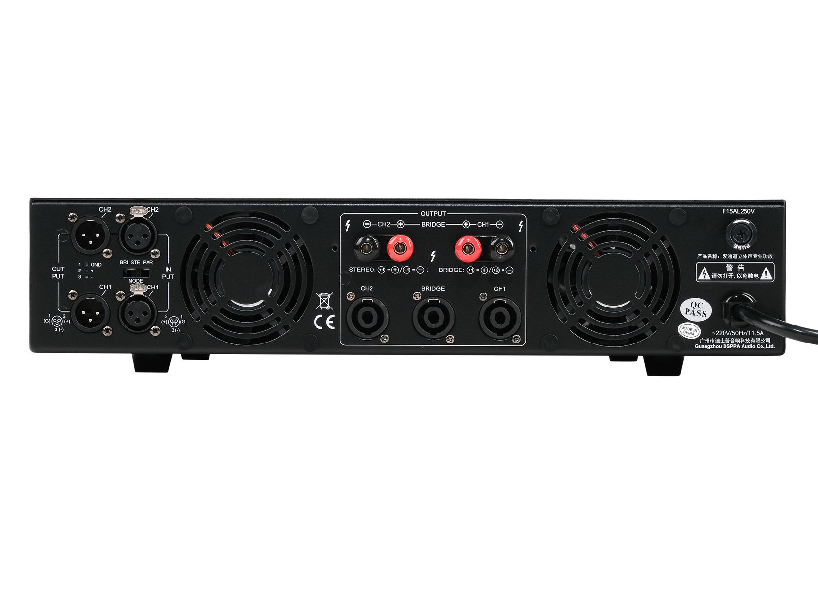 Картинка Усилитель мощности DSPPA DX3000 - лучшая цена, доставка по России. Фото N4