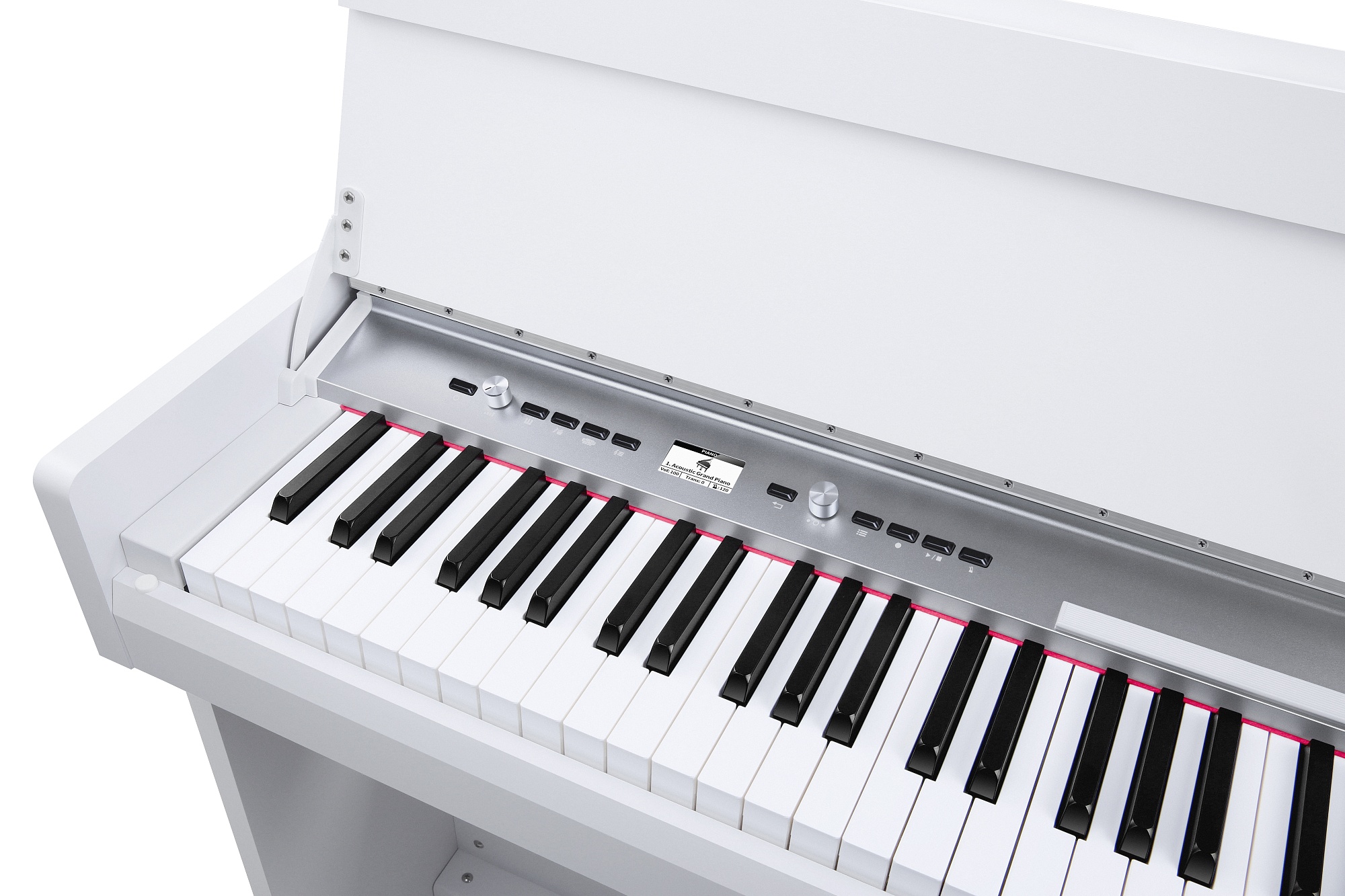 Картинка Цифровое пианино на стойке с педалями Nux NCK-330-WH - лучшая цена, доставка по России. Фото N12