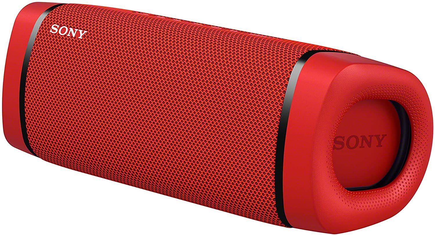 Картинка Портативная акустическая система Sony SRS-XB33, цвет красный - лучшая цена, доставка по России