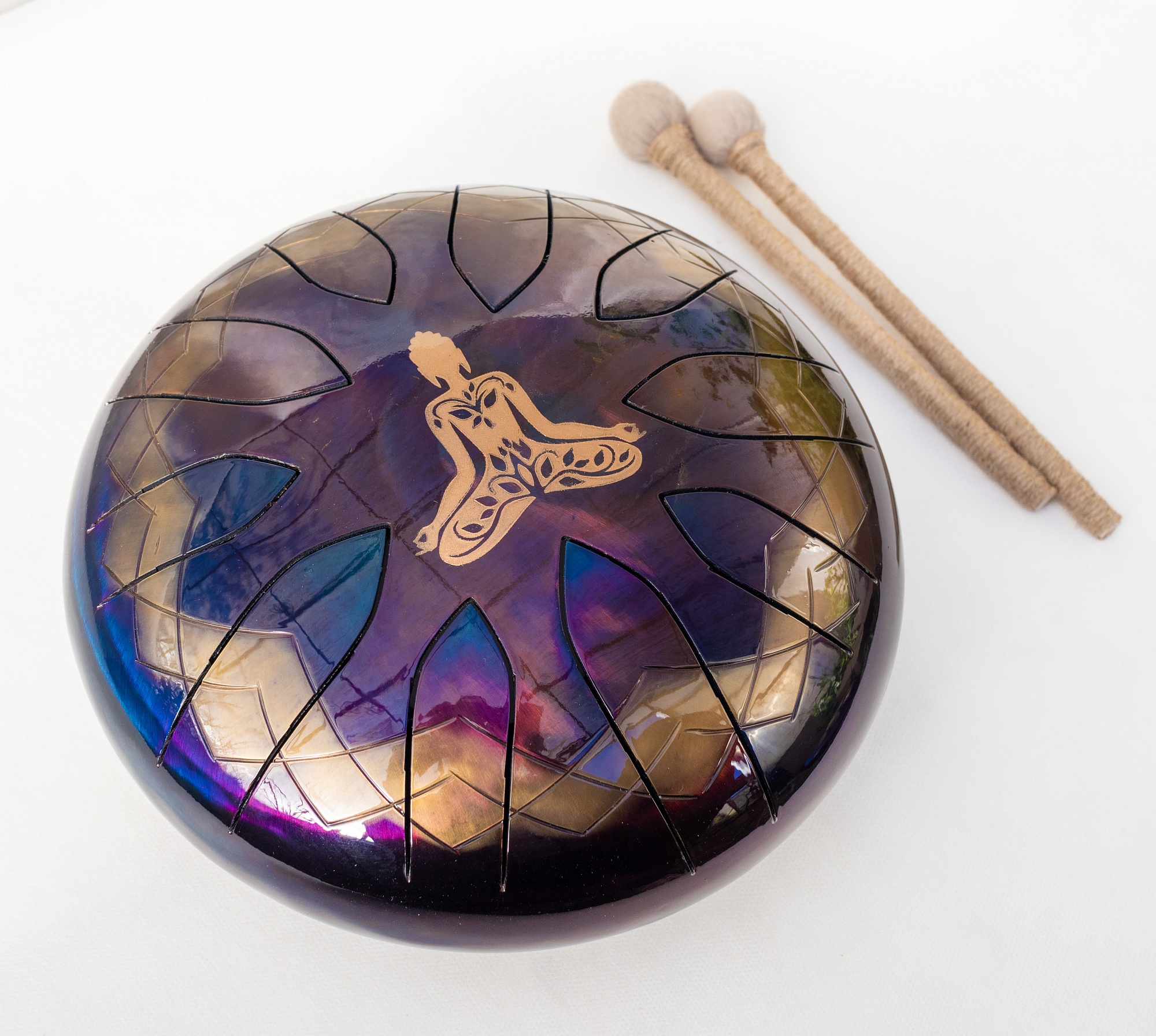 Картинка Глюкофон Shiny Steel Drums SSD-Yoga - лучшая цена, доставка по России. Фото N2