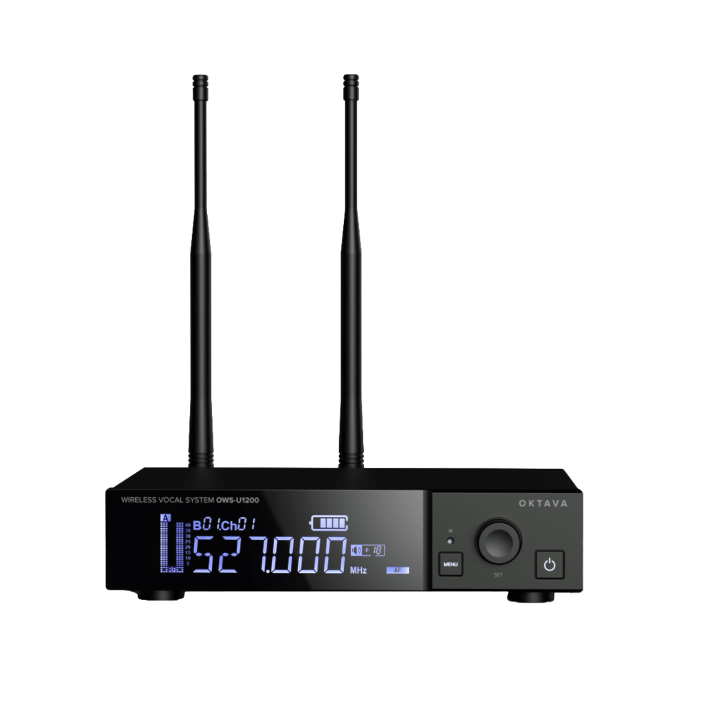Картинка Беспроводная микрофонная система Октава OWS-U1200L02B - лучшая цена, доставка по России. Фото N3