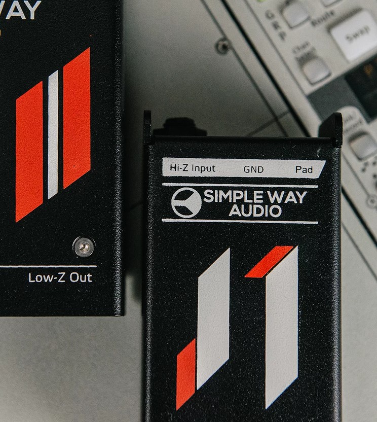 Картинка Директ-бокс Simpleway Audio J1mini-steel - лучшая цена, доставка по России. Фото N3