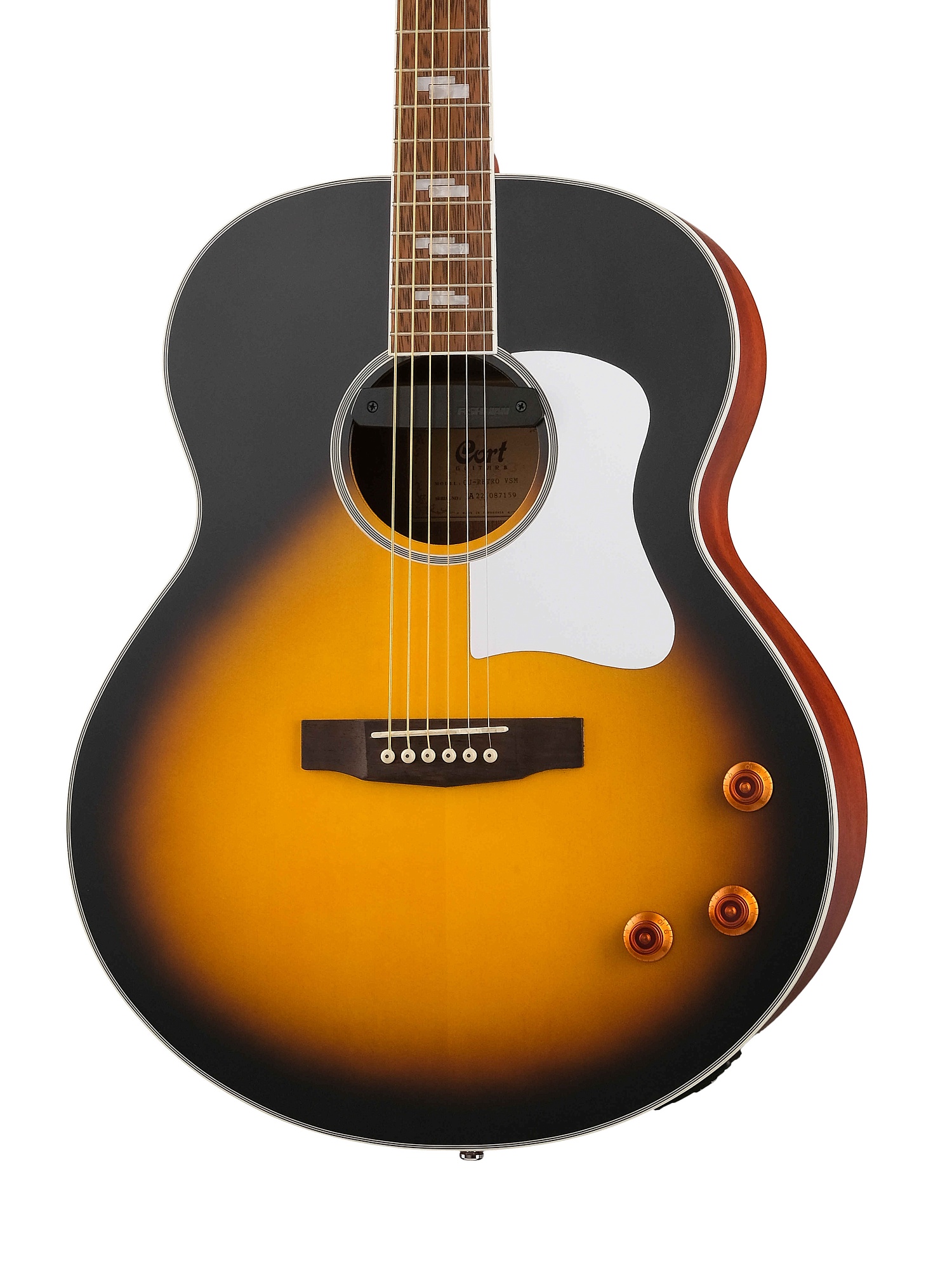 Картинка Электроакустическая гитара Cort CJ-Retro-VSM CJ Series - лучшая цена, доставка по России. Фото N3