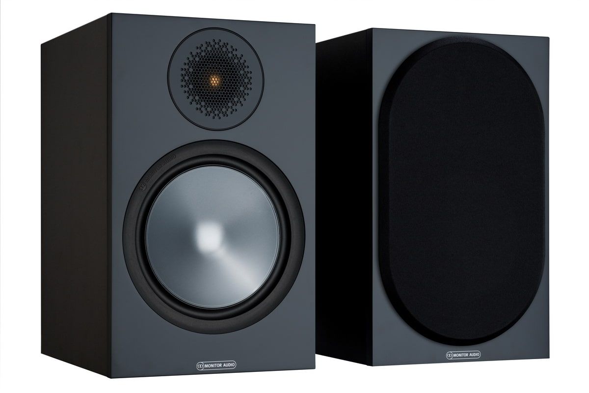 Картинка Полочная акустика Monitor Audio Bronze 100 Black (6G) - лучшая цена, доставка по России
