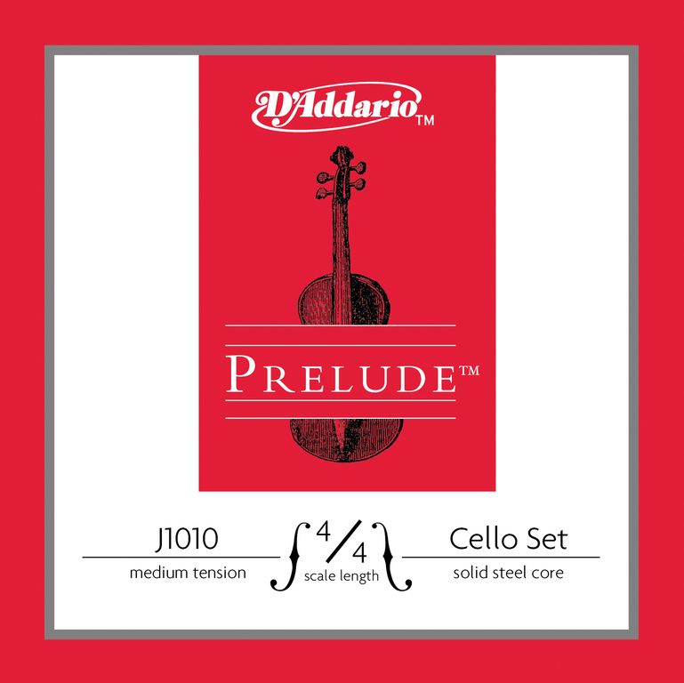 Картинка Струны для виолончели D'Addario J1010-4/4M-B10 Prelude - лучшая цена, доставка по России