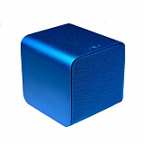 Картинка Портативная колонка Cube Speaker Blue - лучшая цена, доставка по России