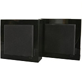 Картинка Настенная АС Dls Flatbox MINI V3, black piano, пара - лучшая цена, доставка по России