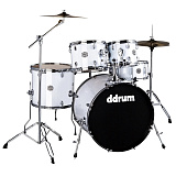 Картинка Ударная установка DDRUM D2 522 WHT - лучшая цена, доставка по России