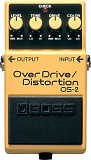 Картинка Педаль эффектов Boss OS-2 OverDrive/ Distortion - лучшая цена, доставка по России