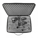 Картинка Комплект микрофонов для ударных инструментов SHURE PGADRUMKIT4 - лучшая цена, доставка по России