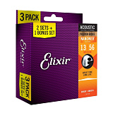 Картинка Струны для акустической гитары Elixir 16546 NANOWEB - лучшая цена, доставка по России
