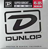 Картинка Комплект струн для 5-струнной бас-гитары Dunlop DBSBS45105 - лучшая цена, доставка по России