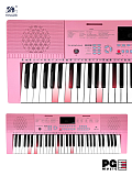 Картинка Синтезатор Yongmei YM-326 Pink - лучшая цена, доставка по России