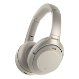 Картинка Беспроводные наушники с шумоподавлением Sony WH-1000XM3 Silver - лучшая цена, доставка по России