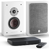 Картинка Комплект Dali Oberon OnWall C White + Sound Hub Compact - лучшая цена, доставка по России