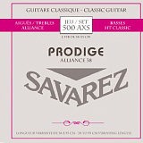 Картинка Комплект струн для классической гитары 1/2 Savarez 500AXS - лучшая цена, доставка по России