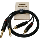 Картинка Компонентный кабель Shnoor RCA2JM-1m - лучшая цена, доставка по России