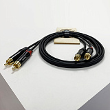Картинка Компонентный кабель Shnoor RCA2RCA-5m - лучшая цена, доставка по России
