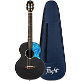 Картинка Укулеле баритон Flight Iris Baritone BK - лучшая цена, доставка по России