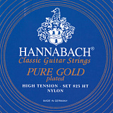 Картинка Комплект струн для классической гитары Hannabach 825HT Blue PURE GOLD - лучшая цена, доставка по России