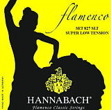 Картинка Струны для классической гитары Hannabach 827SLT Yellow Flamenco - лучшая цена, доставка по России