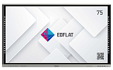Картинка Интерактивная панель Edflat EDF75CT E2 - лучшая цена, доставка по России