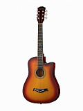 Картинка Акустическая гитара Fante FT-D38-3TS - лучшая цена, доставка по России