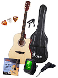 Картинка Акустическая гитара Foix FFG-2039CAP-NA - лучшая цена, доставка по России