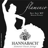 Картинка Струны для классической гитары Hannabach 827MT Black Flamenco - лучшая цена, доставка по России