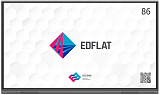 Картинка Интерактивная панель Edflat ED86UH - лучшая цена, доставка по России