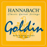 Картинка Комплект струн для классической гитары, карбон/голдин Hannabach 725MHT - лучшая цена, доставка по России