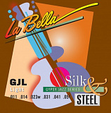 Картинка Комплект струн La Bella GJL-BE Gypsy Jazz Silk&Steel - лучшая цена, доставка по России