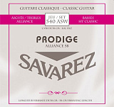 Картинка Комплект струн для классической гитары 3/4 Savarez 540ASW - лучшая цена, доставка по России