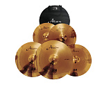 Картинка Комплект тарелок Aisen B8 Cymbal Pack 14,16,18,20" - лучшая цена, доставка по России